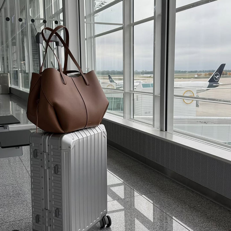 Ins Germany Hot Selling 100% Aluminum-magnesium Alloy Aluminum Frame Suitcase Luggage 20242629metal Trolley Luggage