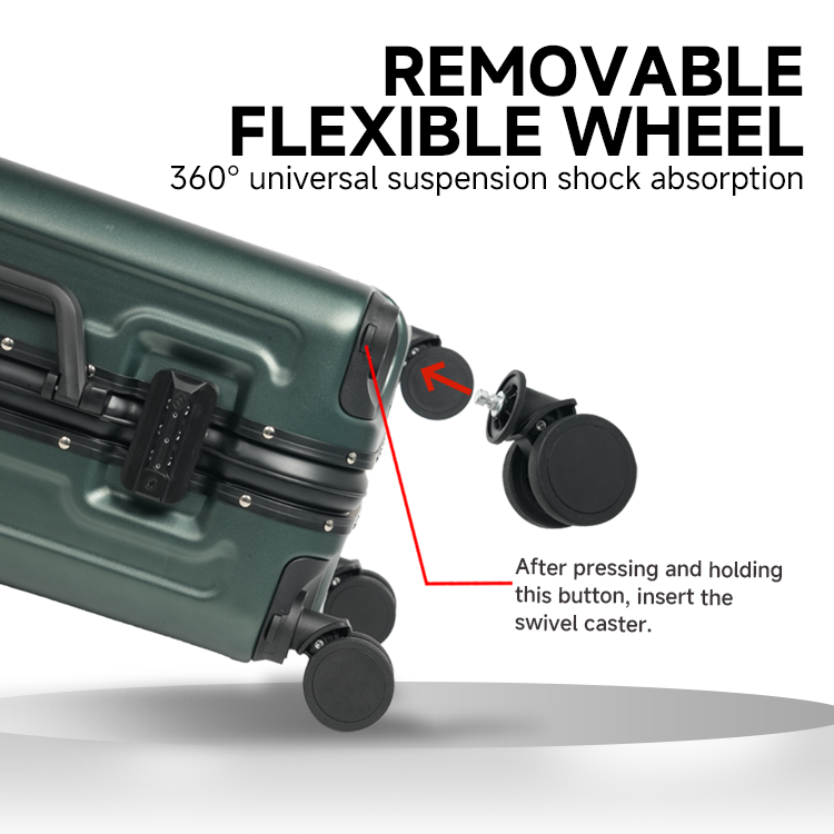 20-inch Bluetooth LED Display Intelligent Picture Changing Travel Suitcase Detachable Universal Wheel Aluminum Frame Luggage