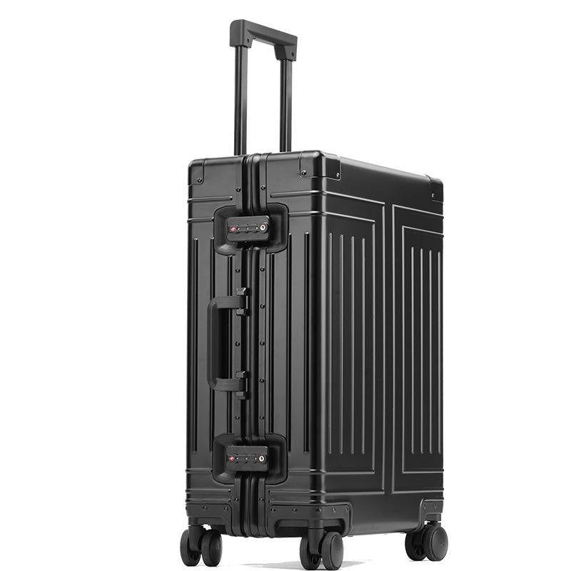 All Aluminum Carry on Luggage Airline Approved Zipperless Premium Suitcase Luggage Hard Shell Luggage with Spinner Wheels