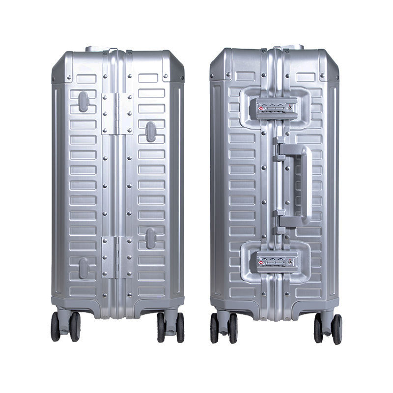 Full Metal Luggage All Aluminium Luggage Customized Suitcase Carry on Metal Trolley Bags Carry-ons 20inch 26inch 29inch