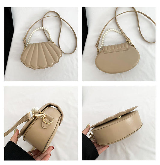 Manufacturer Custom Fashion Pu Leather Messenger Sling Shoulder Bags for Women Handbag Saddle Leather Crossbody