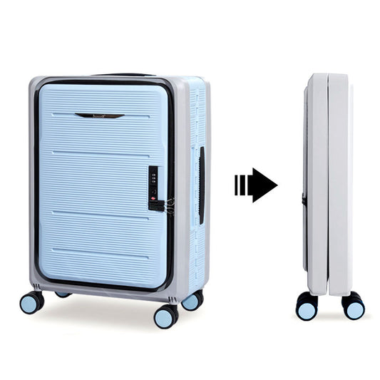 Hot Selling European Design Foldable Luggage Suitcase with Spinner Caster Wardrobe Collector Recommended for Travel Storage