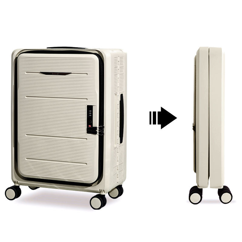 Hot Selling European Design Foldable Luggage Suitcase with Spinner Caster Wardrobe Collector Recommended for Travel Storage