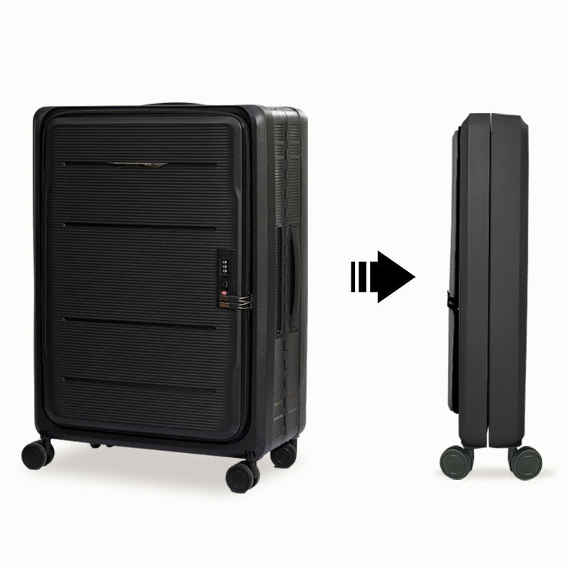 Hot Selling European Design Foldable Luggage Suitcase with Spinner Caster Wardrobe Collector Recommended for Travel Storage