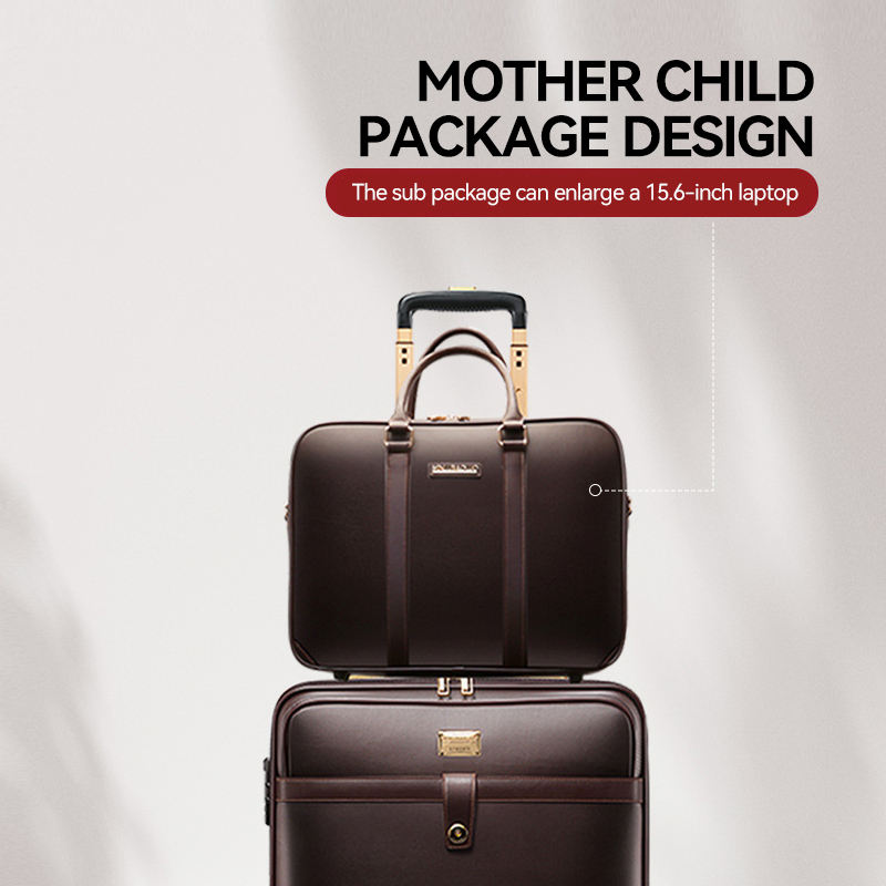 161820222428 Inch PVC Suitcase for Stewardess pilot Cabin Crew Business Waterproof Travel Trolley case Carry on Luggage