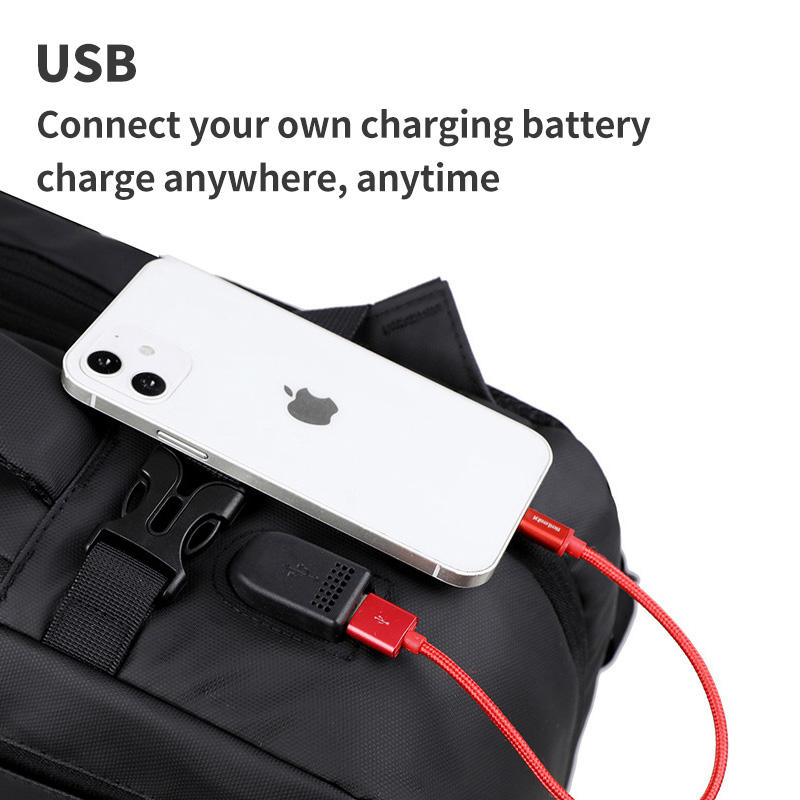 18 Inch Expandable Waterproof Travel Backpacks Men Business Laptop Backpack With Valve Vacuum Compression Backpack