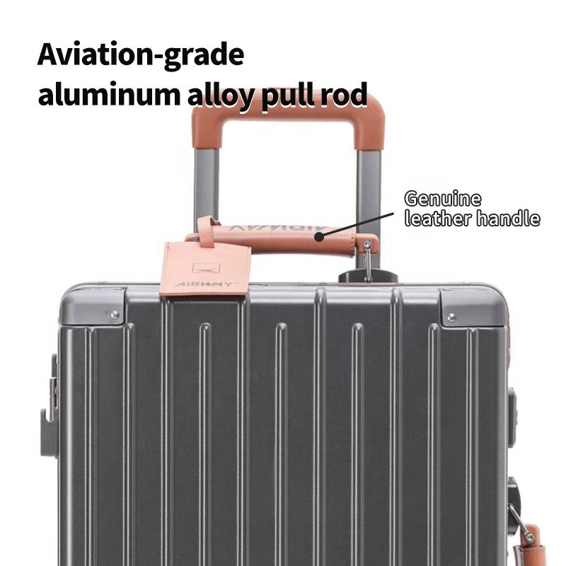 Multifunctional German PC Aluminum Frame Luggage Suitcase Luggage for Travel YIF TSA Lock Cup Holder USB Cabin Carry on case Set