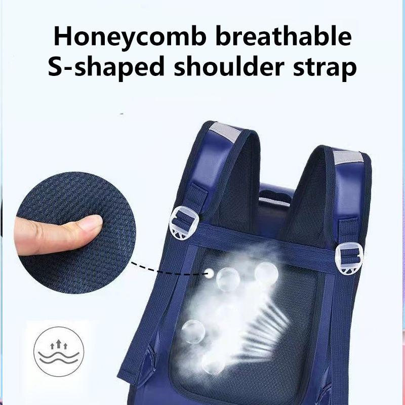 Japan Waterproof Flap Casual Sports Backpack for Elementary School Students 3-6 Grades Decompression Spine Protector Kids Bag